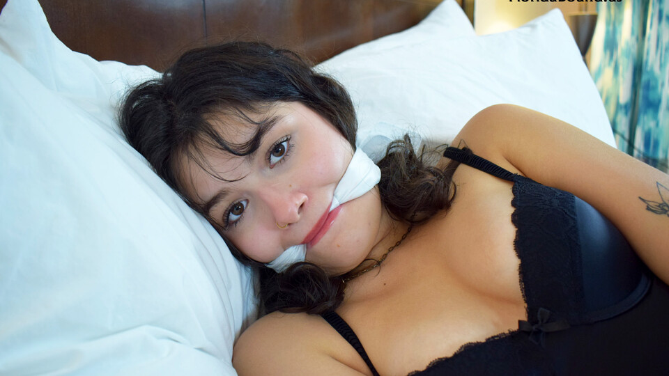 Latina Lingerie Bondage