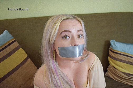 Eden Bound And Gagged In Tape